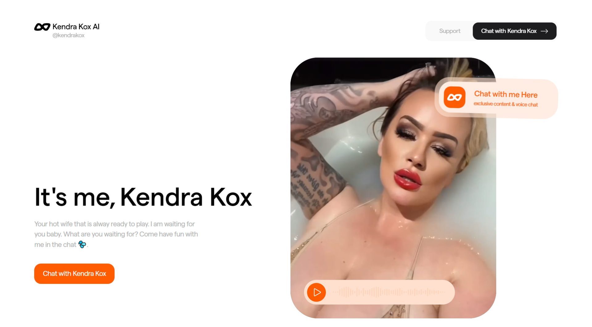 Kendra Kox launches AI companion through Swoons