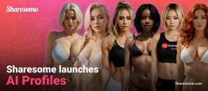 Sharesome Launches AI Profiles That Interact With Users