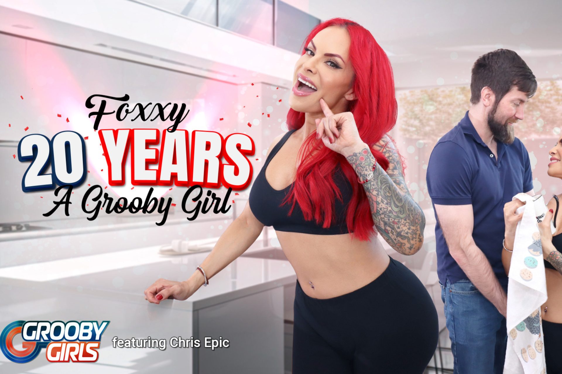 Celebrating Foxxy’s 20-Year Industry Anniversary With Grooby Girls Scene