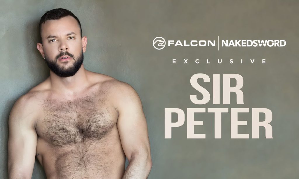 The Exclusive Contract Signing of Sir Peter with Falcon|NakedSword