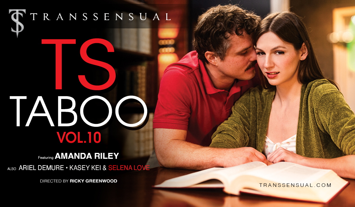 Amanda Riley Ignites Taboo Fantasies in TransSensual’s Steamy New Release, ‘TS Taboo 10’