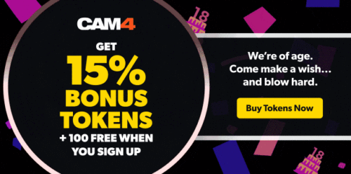 CAM4 Birthday Token Offer