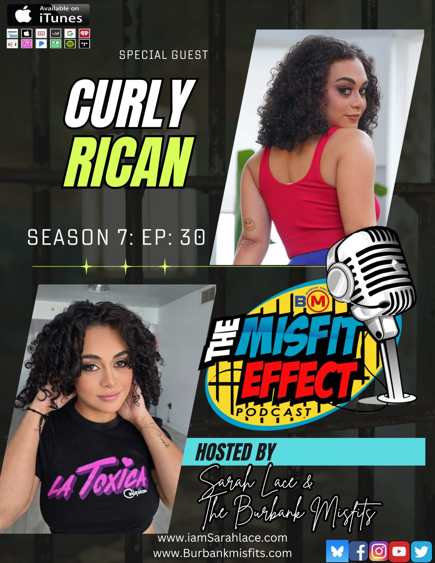 Curly Rican on The Misfit Effect podcast
