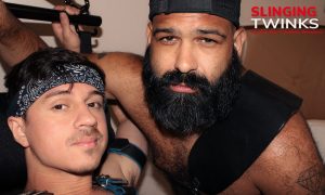 Dakota Wonders and Cooper Ray Get Hung Up in Squirt Studios’ Steamy New Release “Slinging Twinks”