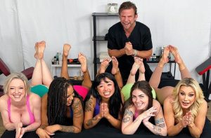 Five Queens, One King: Brittany Andrews Turns a Spa Day into an OnlyFans Epic