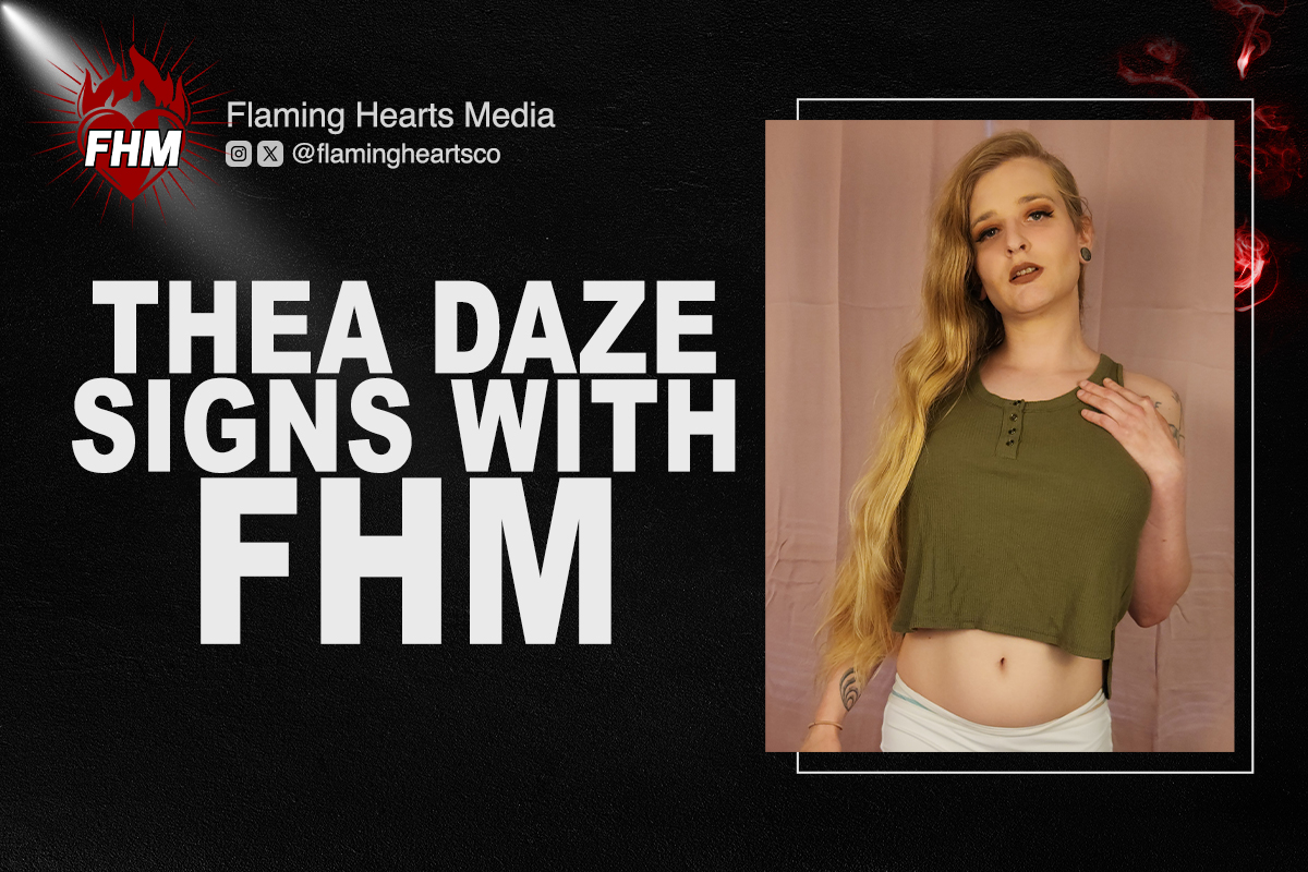 Get Ready for More Thea! Rising Star Thea Daze Ignites Her Career with Flaming Hearts Media