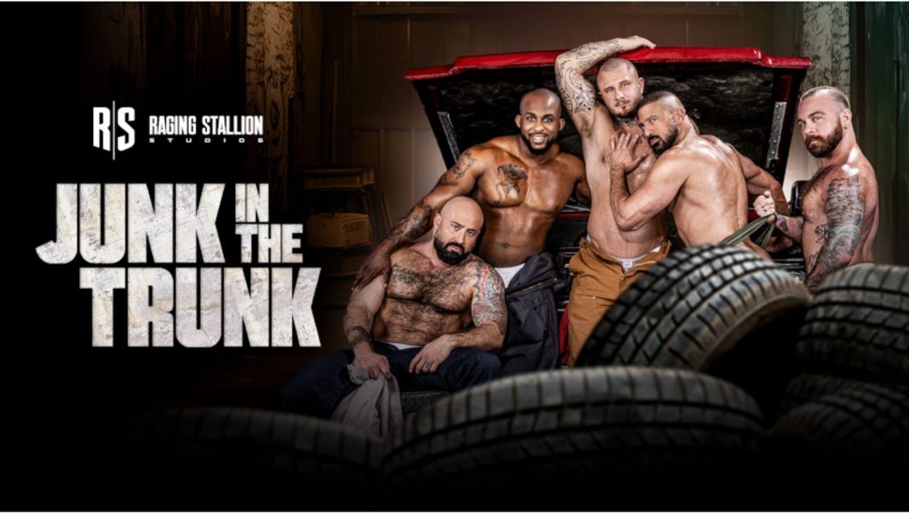 Get Your Engines Running: Raging Stallion’s ‘Junk in the Trunk’ Unleashes a High-Octane Orgy