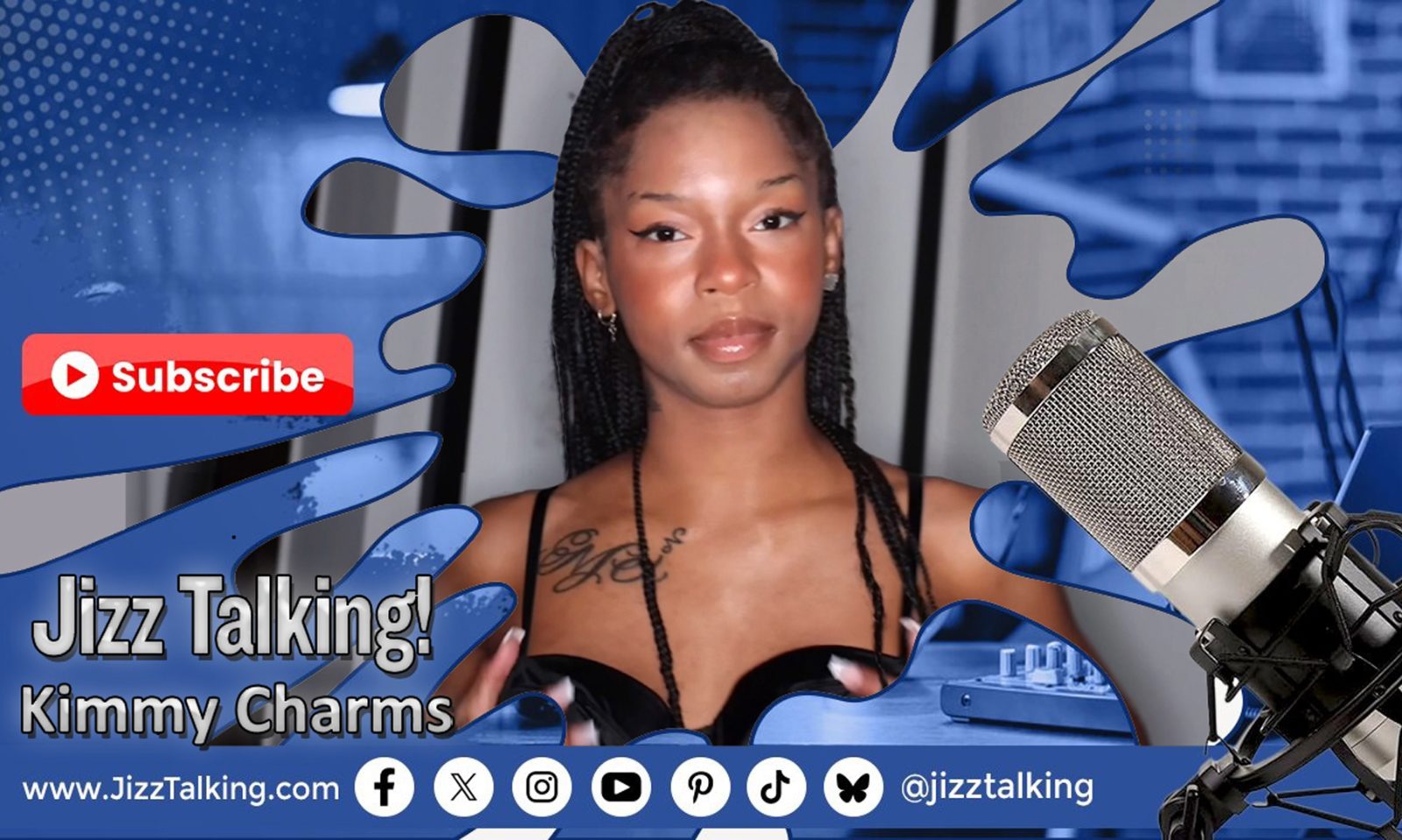 Kimmy Charms Praises ‘JizzTalking Podcast’ After “Breath of Fresh Air” Interview