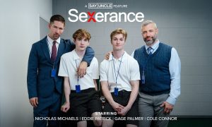 Mind-Bending ‘Sexerance’: Wrex Oliver’s Gay ‘Severance’ Parody Redefines Office Politics
