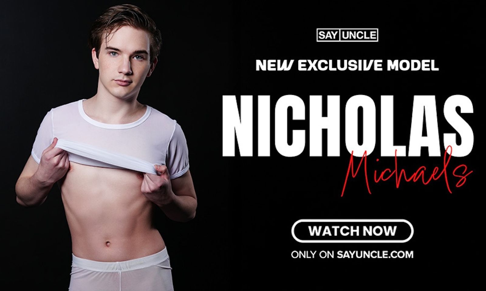 Nicholas Michaels is SayUncle’s New Golden Boy: “Every Shoot Is an Adventure!”