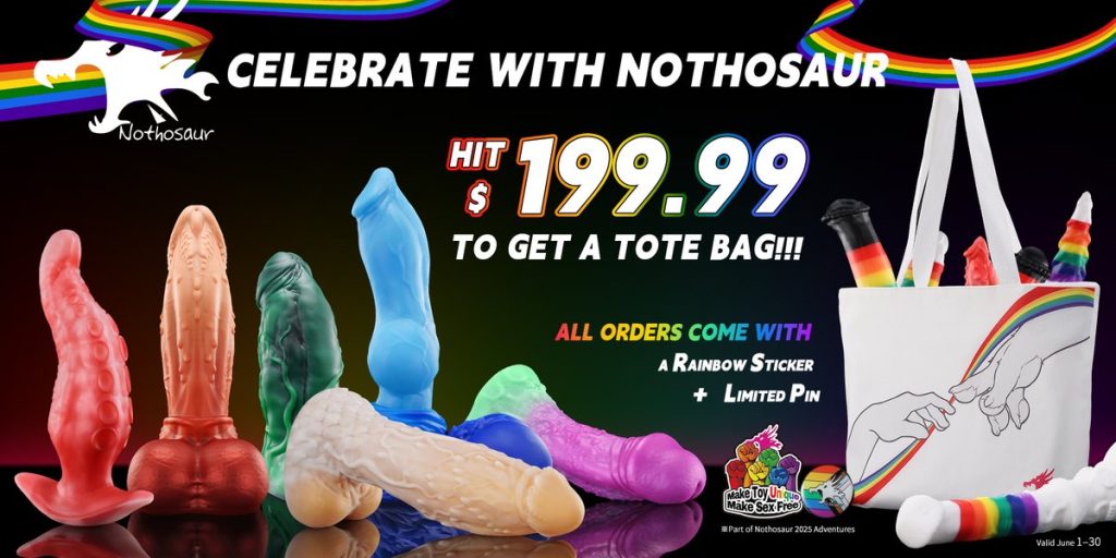 Nothosaur Unleashes a Rainbow of Fantasy for Pride Month—And a Super-Limited Tote Bag