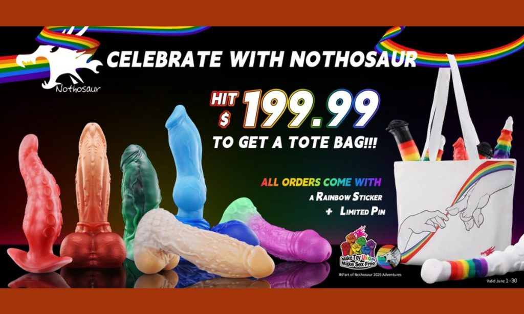 Nothosaur Unleashes a Rainbow of Fun and Free Swag for Pride Month