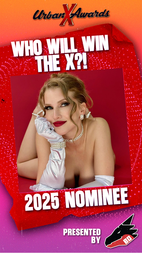 Octavia Red poses for her Urban X Awards nomination announcement