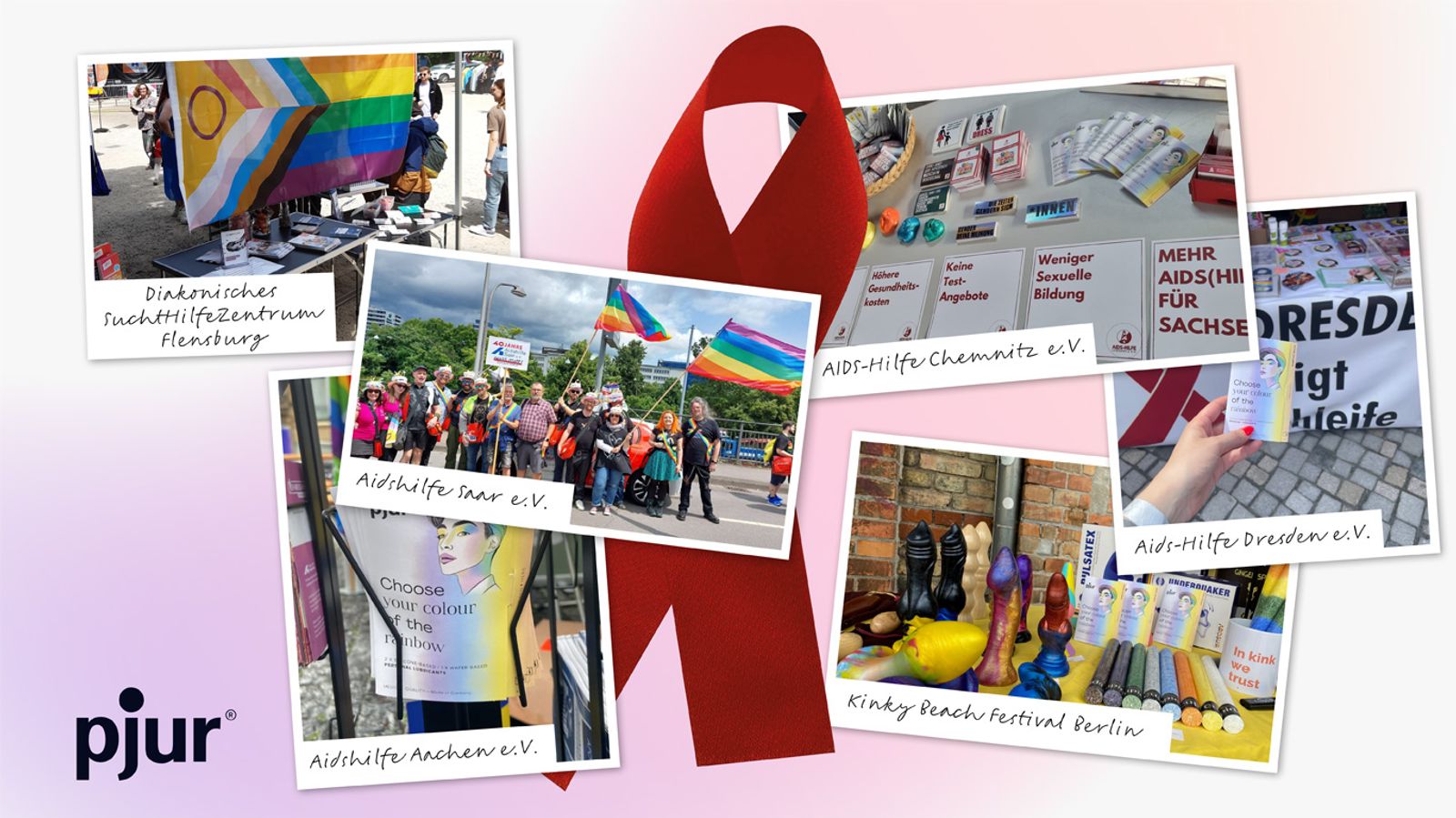 pjur Celebrates ‘#allaspectsoflove’ With Huge Pride Campaign Across Germany