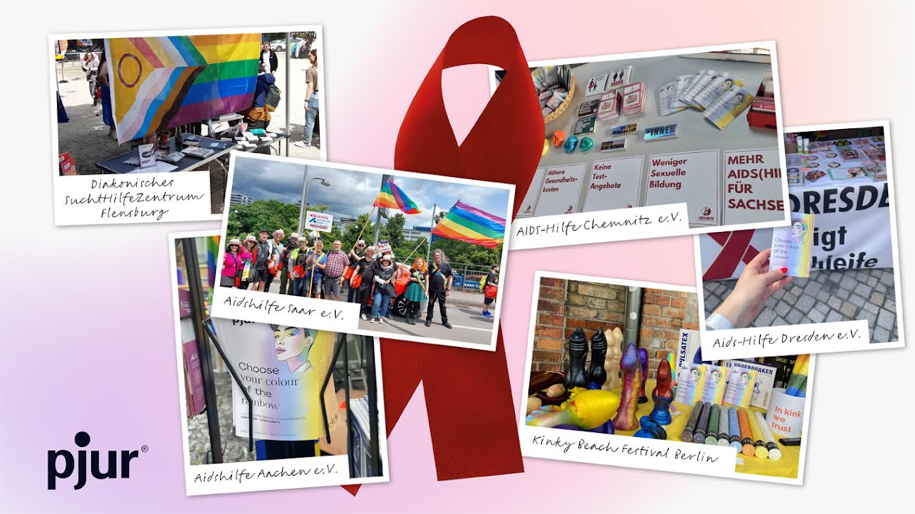pjur Spreads More Than Love This Pride Season with Massive German Campaign