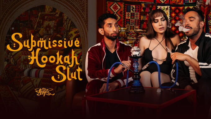 Rana Katana Heats Up a Hookah Session in Steamy New TransAngels Scene