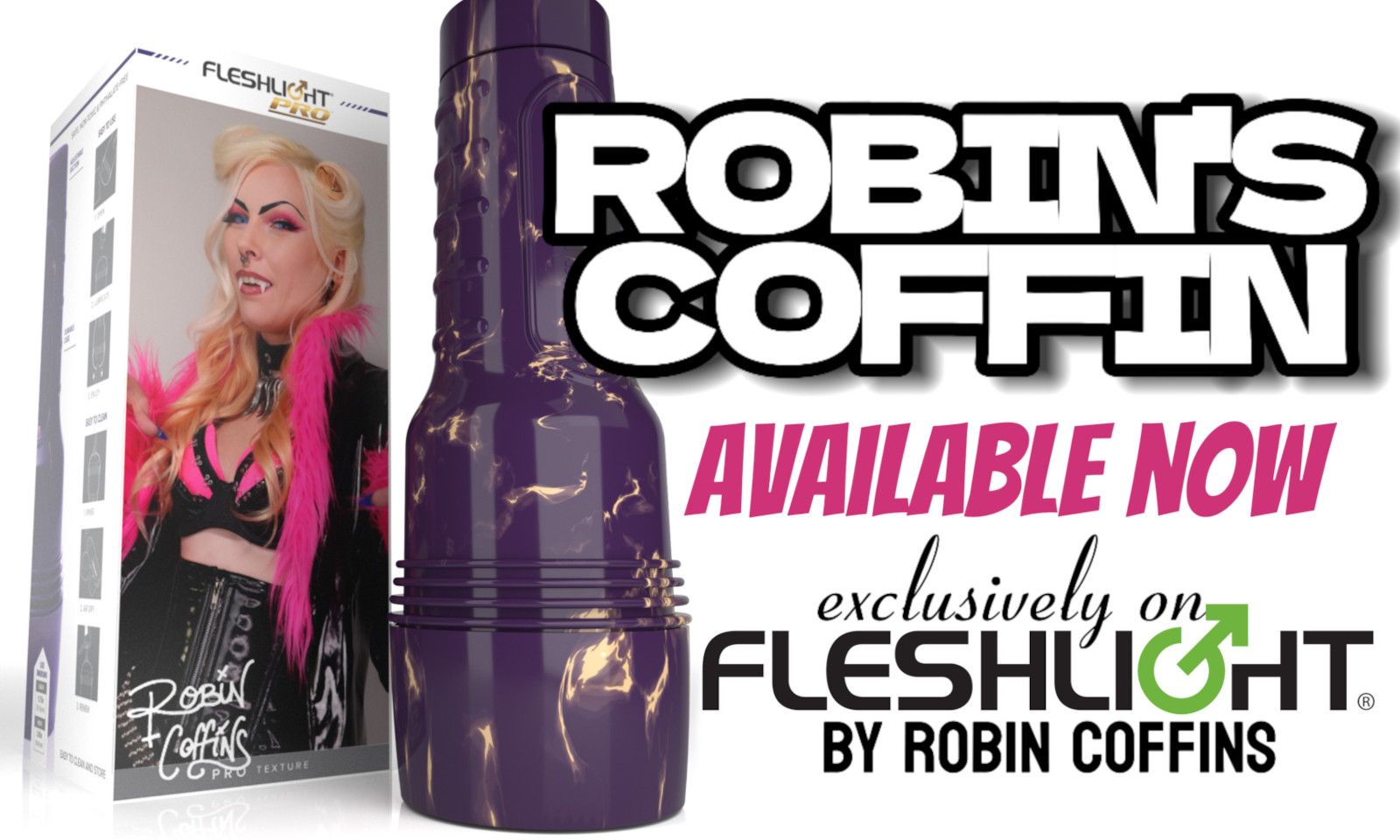Robin Coffins Wants to Put You in Her “Coffin”—Her New Fleshlight, That Is