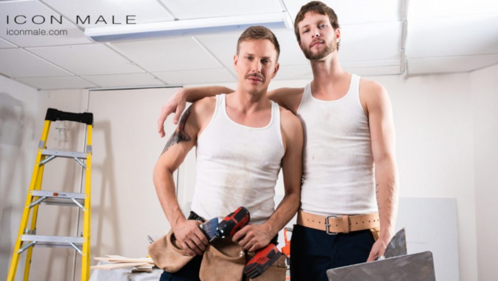 Sparks Fly as Ethan Chase & Benjamin Blue Team Up for Icon Male’s Steamy New Feature