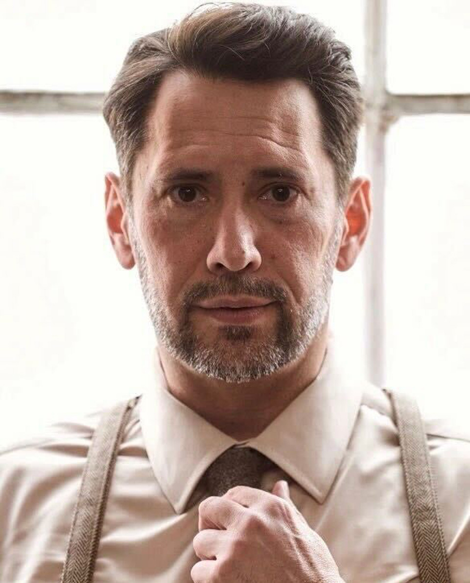 Tommy Pistol in character for a film