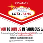 Want a Free Trip to Vegas for AEE? LoyalFans Is Making It Happen with a New Creator Contest