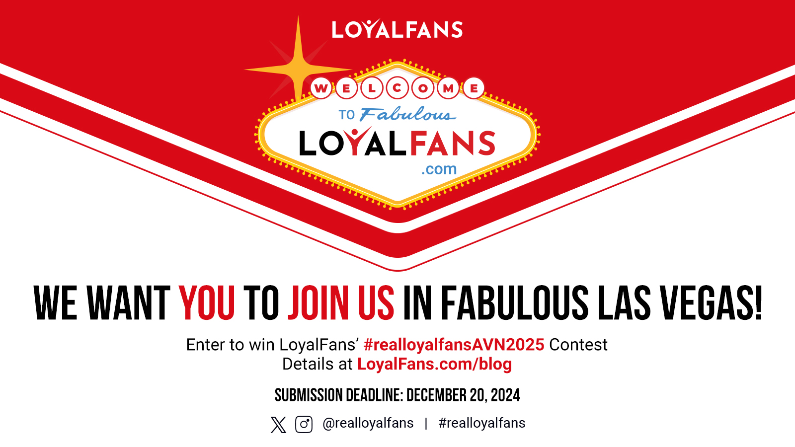 Want a Free Trip to Vegas for AEE? LoyalFans Is Making It Happen with a New Creator Contest
