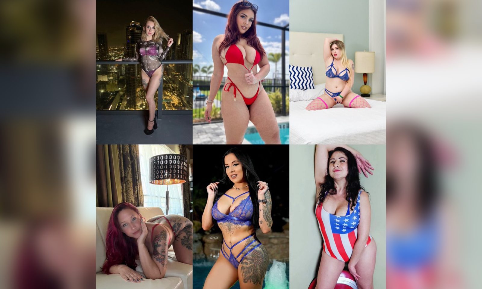 Scarlett Venom Ignites Summer With an All-Star 6-Girl OnlyFans Bash